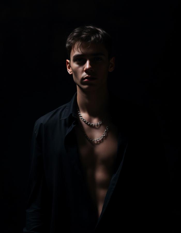 SAAJ lifestyle portrait in low light